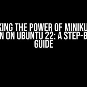 Unlocking the Power of Minikube and Podman on Ubuntu 22: A Step-by-Step Guide